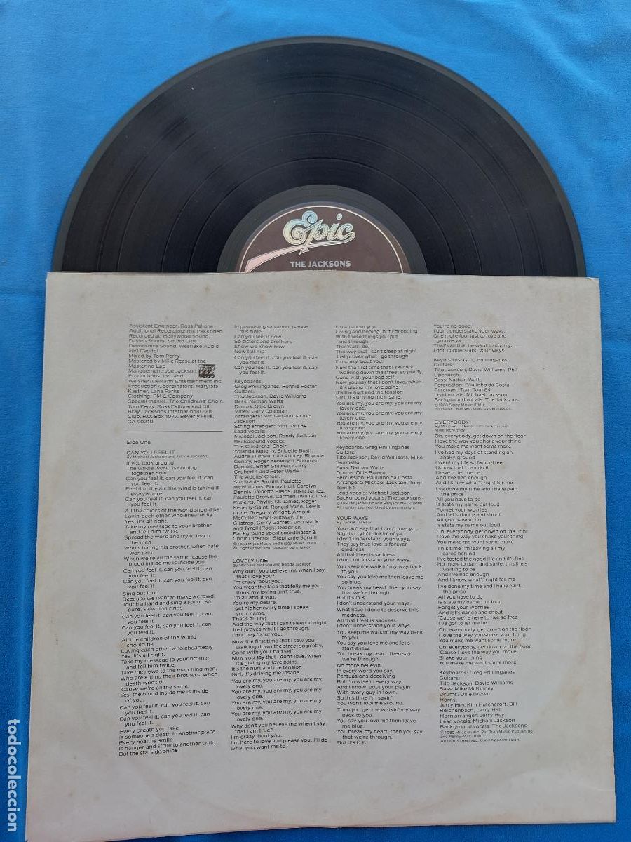 Discos de vinilo: THE JACKSONS - TRIUMPH - Foto 3