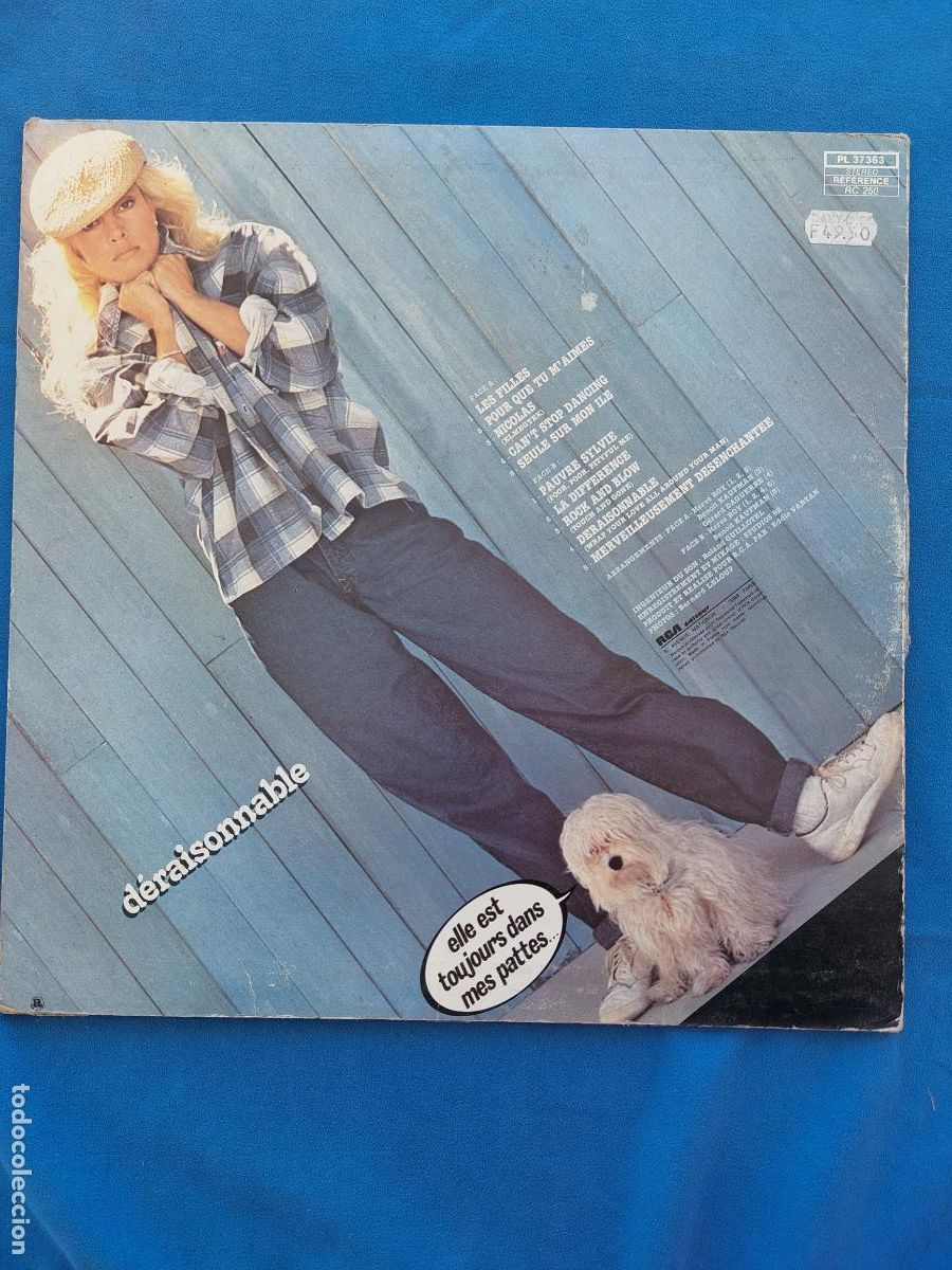 Discos de vinilo: SYLVIE VARTAN - DERAISONNABLE - Foto 5