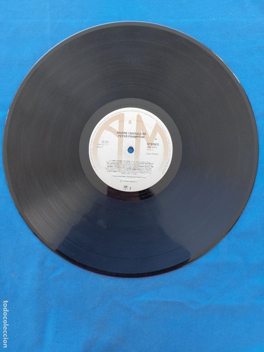 Discos de vinilo: PETER FRAMPTON - WHERE I SHOULD BE - Foto 2