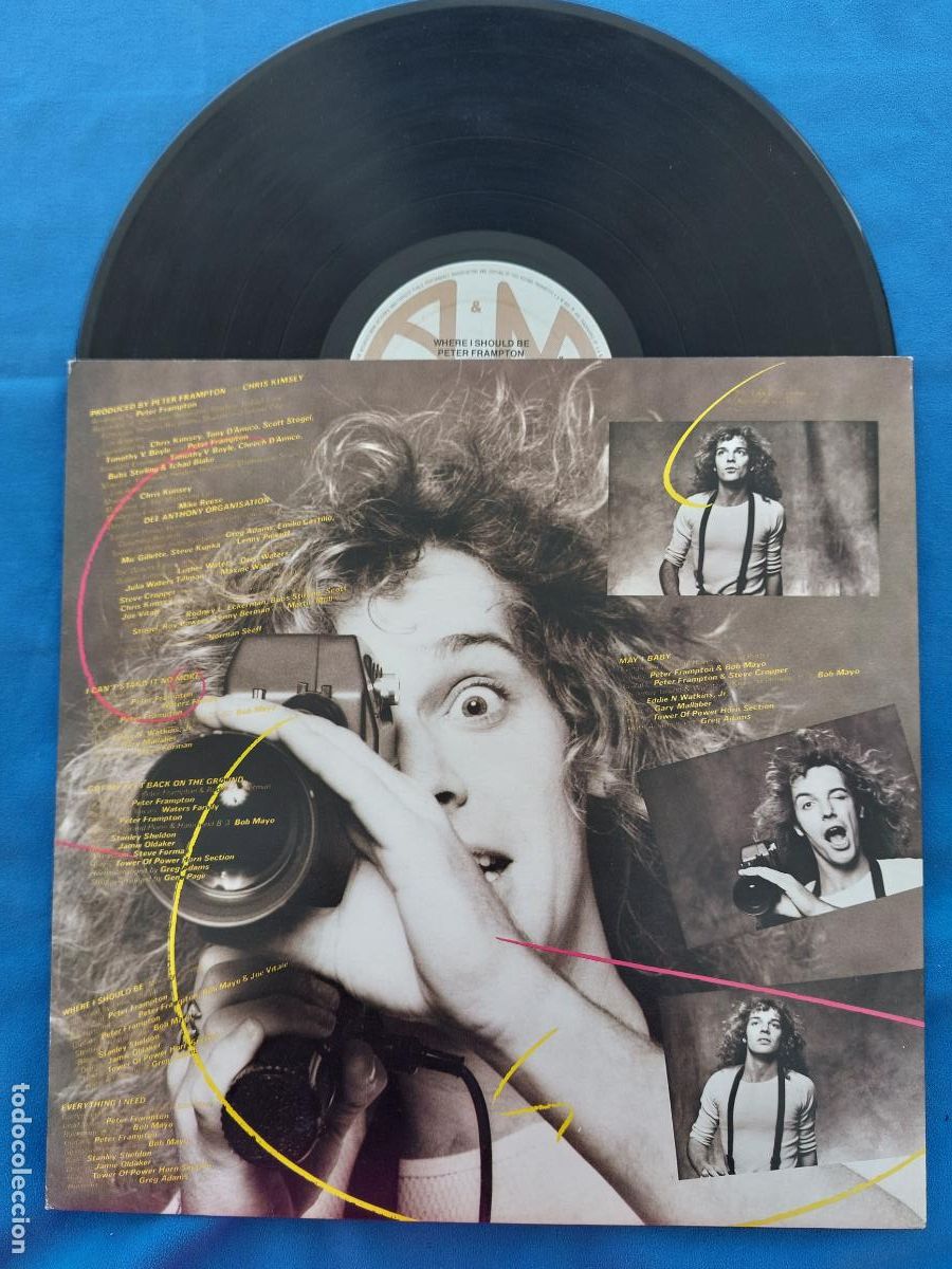 Discos de vinilo: PETER FRAMPTON - WHERE I SHOULD BE - Foto 3