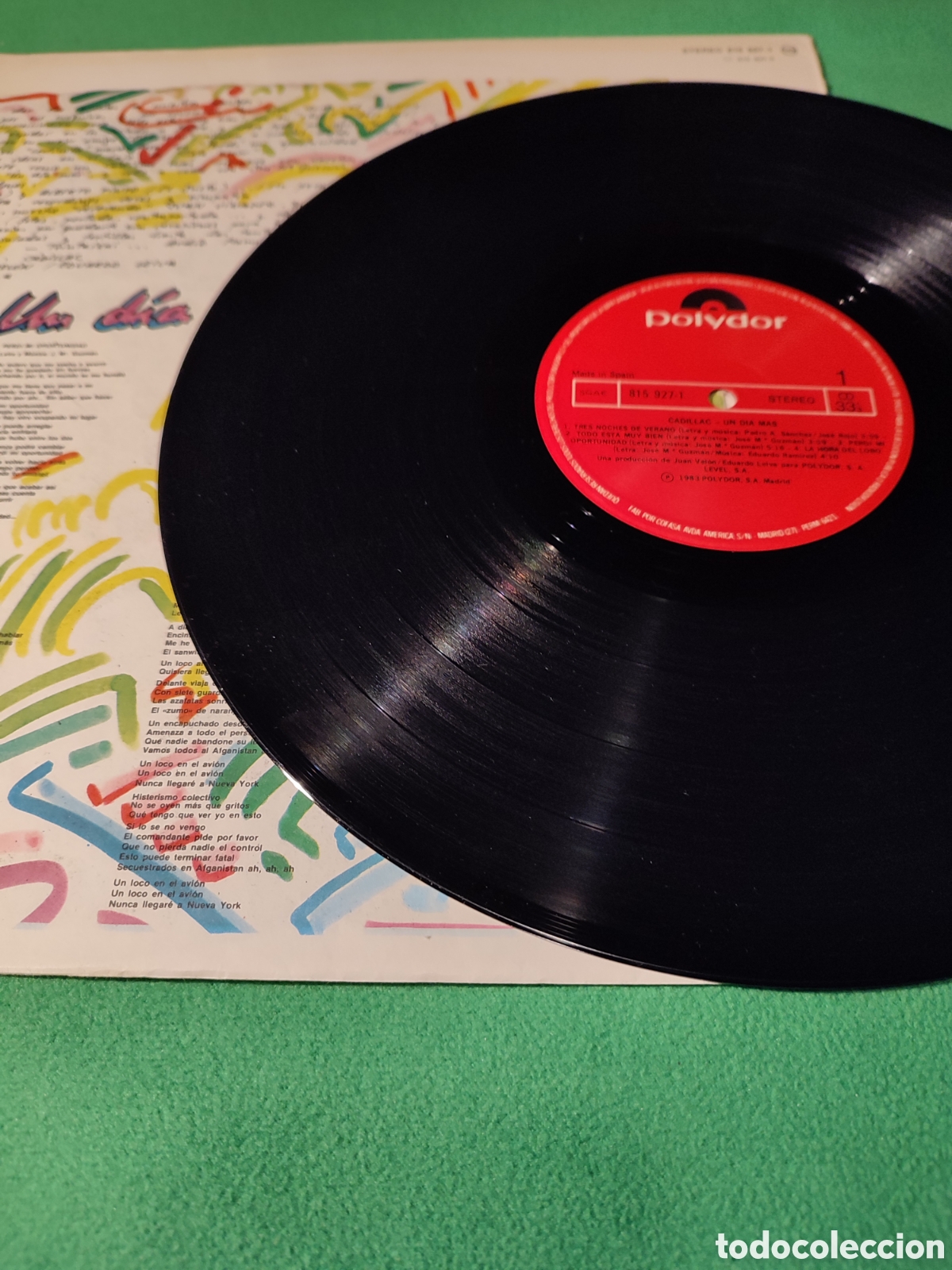 Discos de vinilo: Cadillac - Un d&iacute;a m&aacute;s - Foto 3
