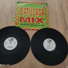 Discos de vinilo: DIFICIL DOBLE LP. BATUCADA MIX - MIXED QUIQUE TEJADA - EDICION ESPECIAL DISC. JOCKEYS - AÑO 1993.