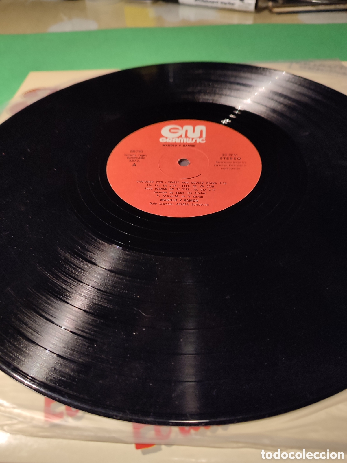 Discos de vinilo: Manolo y Ram&oacute;n - Grabaciones originales - Foto 3
