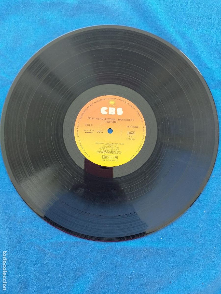 Discos de vinilo: LEONARD BERNSTEIN - FILARMONICA DE NUEVA YORK - Foto 2
