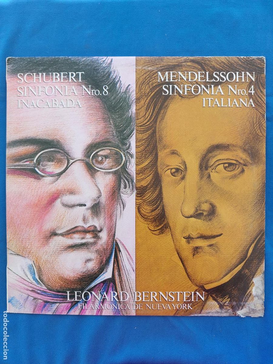 Discos de vinilo: LEONARD BERNSTEIN - FILARMONICA DE NUEVA YORK - Foto 1