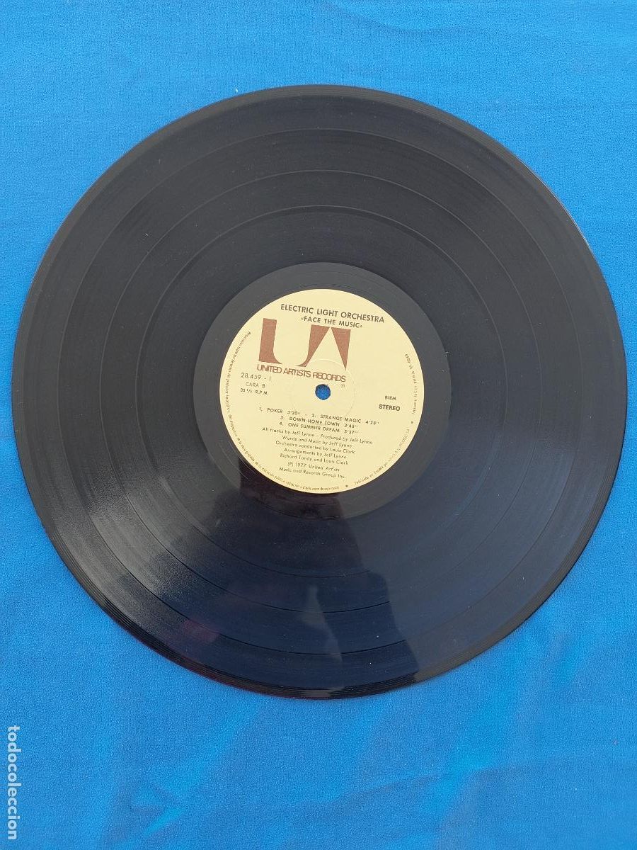 Discos de vinilo: ELECTRIC LIGHT ORCHESTRA - FACE THE MUSIC - Foto 2