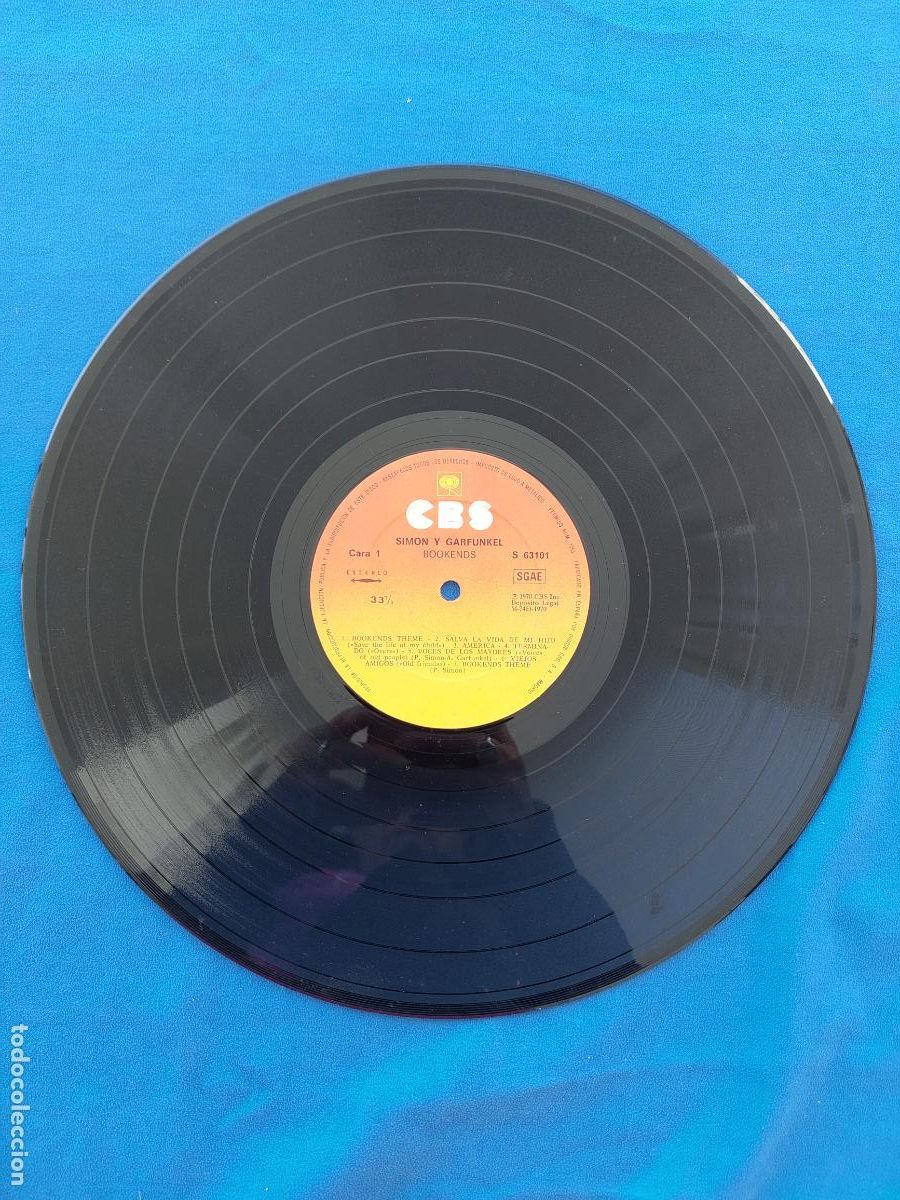 Discos de vinilo: SIMON AND GARFUNKEL - BOOKENDS - Foto 2
