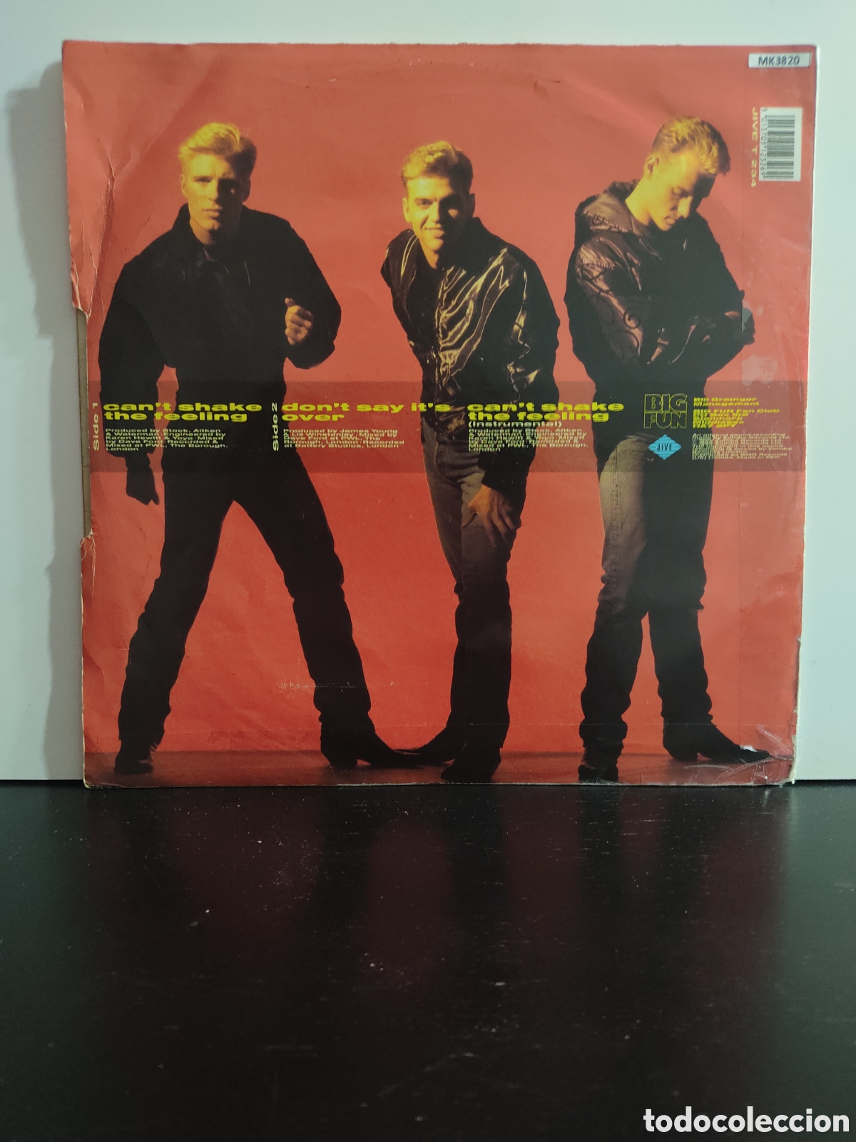 Discos de vinilo: Big Fun &lrm;&ndash; Cant Shake The Feeling - Foto 2