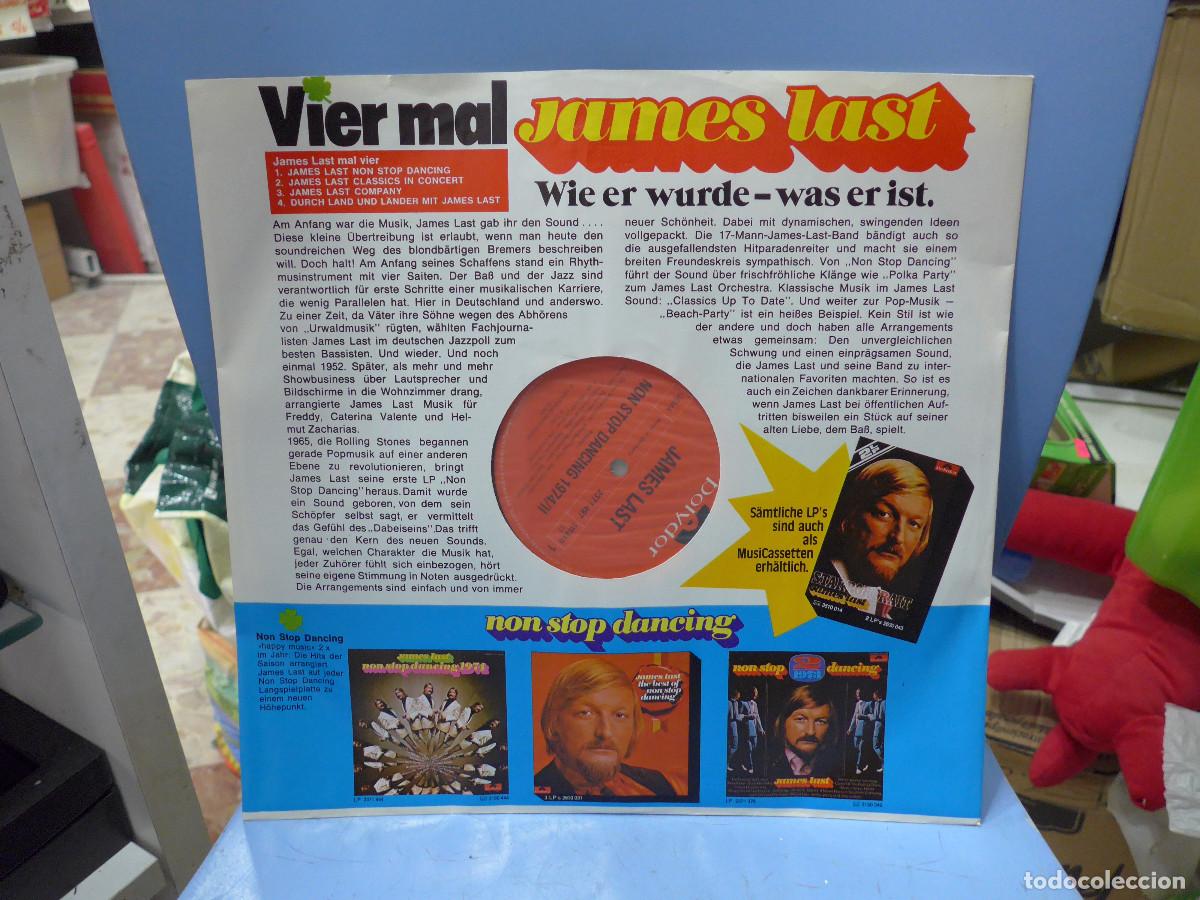 Discos de vinilo: JAMES LAST NON STOP DANCING 1974 - Foto 3