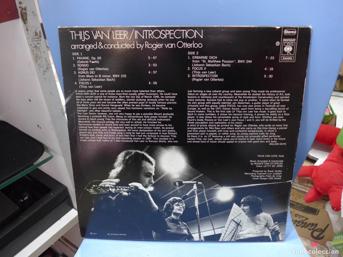 Discos de vinilo: THIJS VAN LEER INTROSPECTION - Foto 3