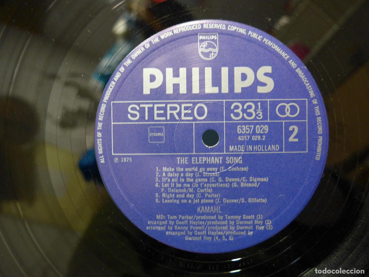 Discos de vinilo: KAMAHL THE ELEPHANT SONG - Foto 8