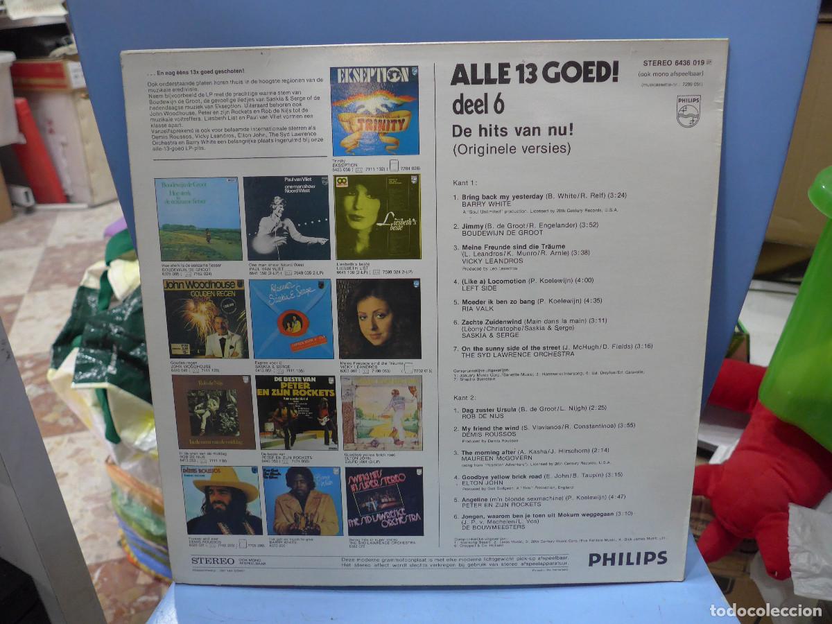 Discos de vinilo: ALLE 13 GOED DEEL 6 - Foto 2