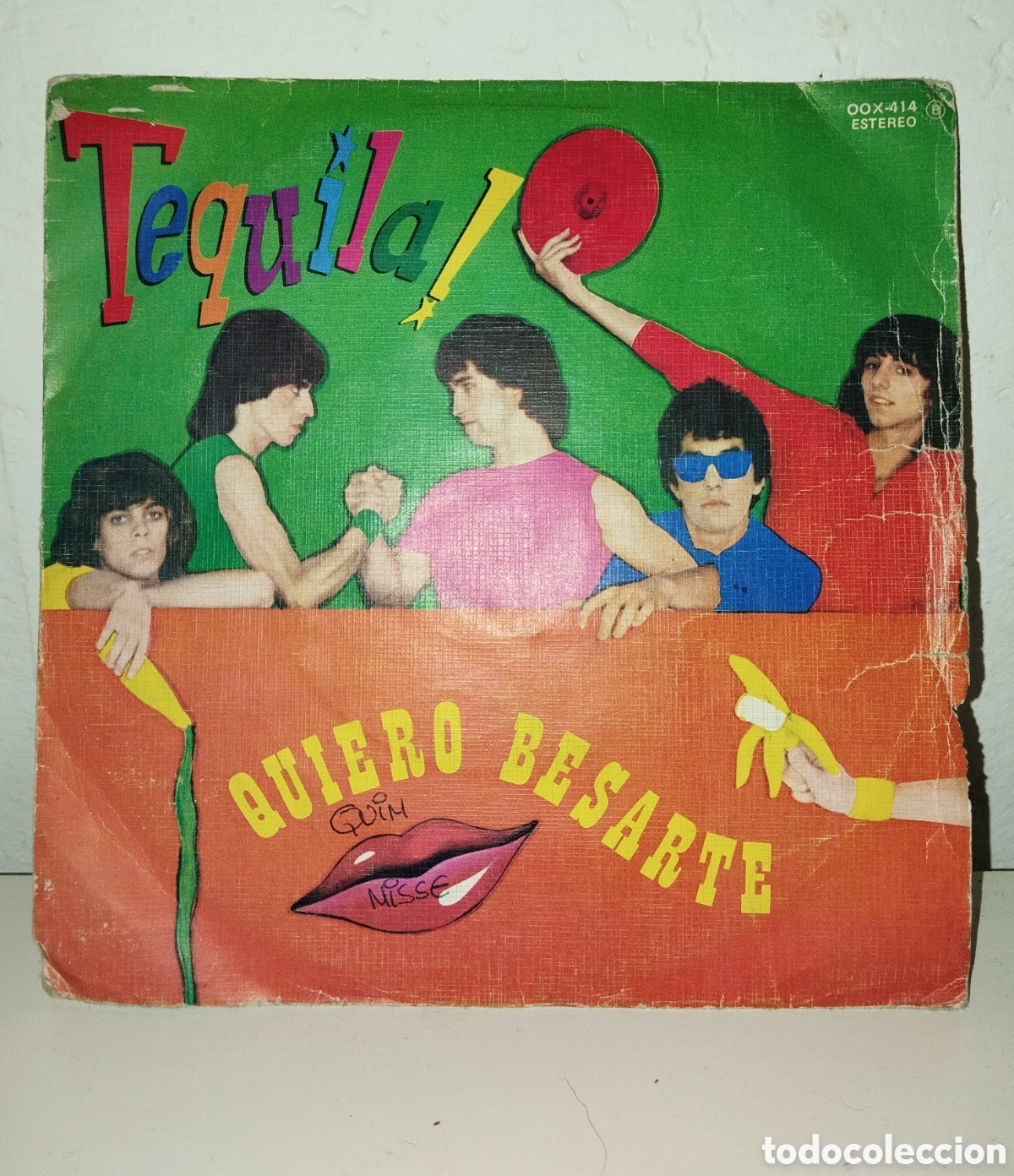 Discos de vinil: TEQUILA , SOLO QUIERO BESARTE