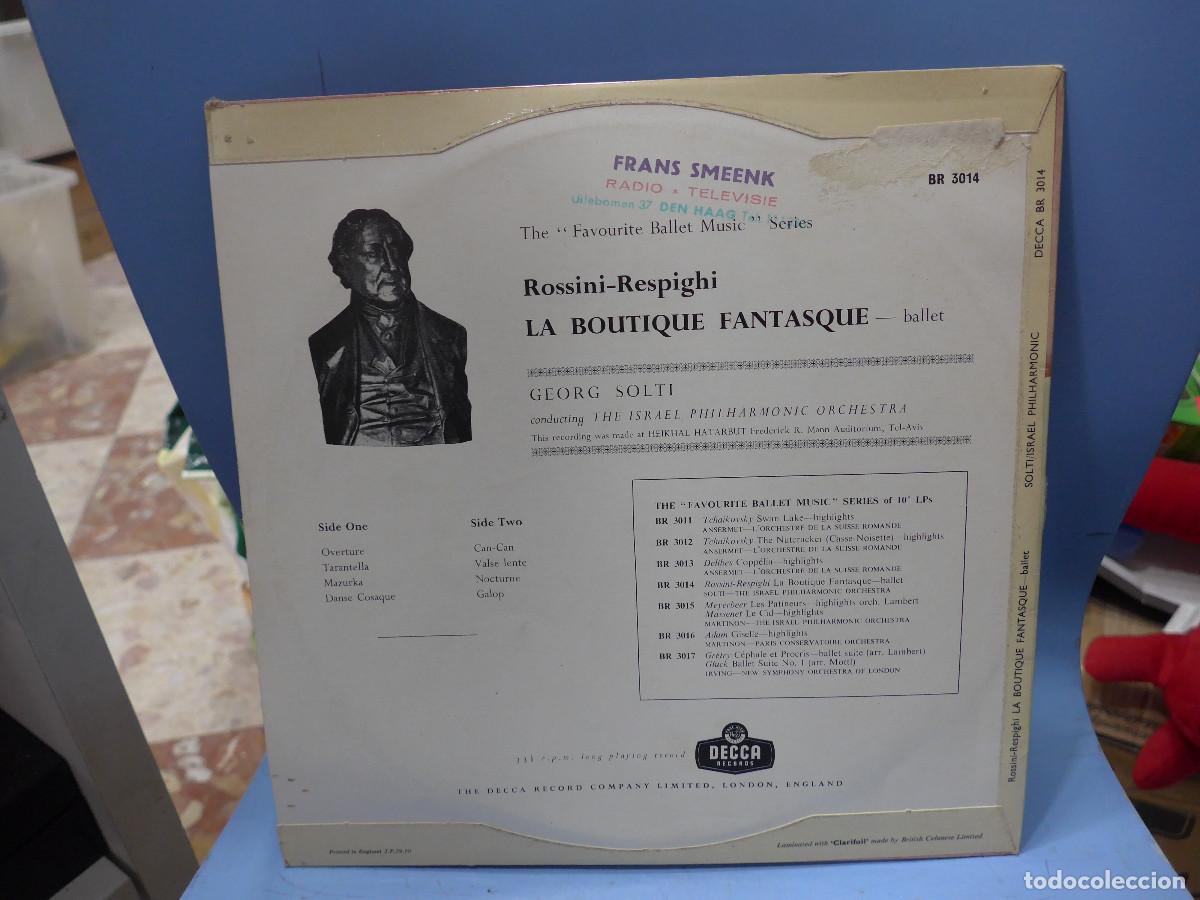 Discos de vinilo: LA BOUTIQUE FANTASQUE - Foto 2