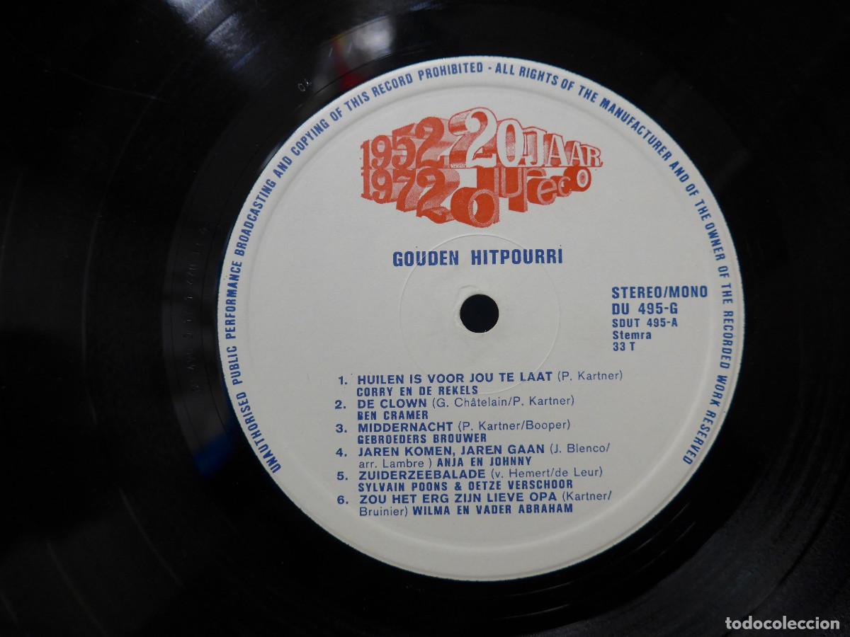 Discos de vinilo: GOUDEN HITPOURRI - Foto 7