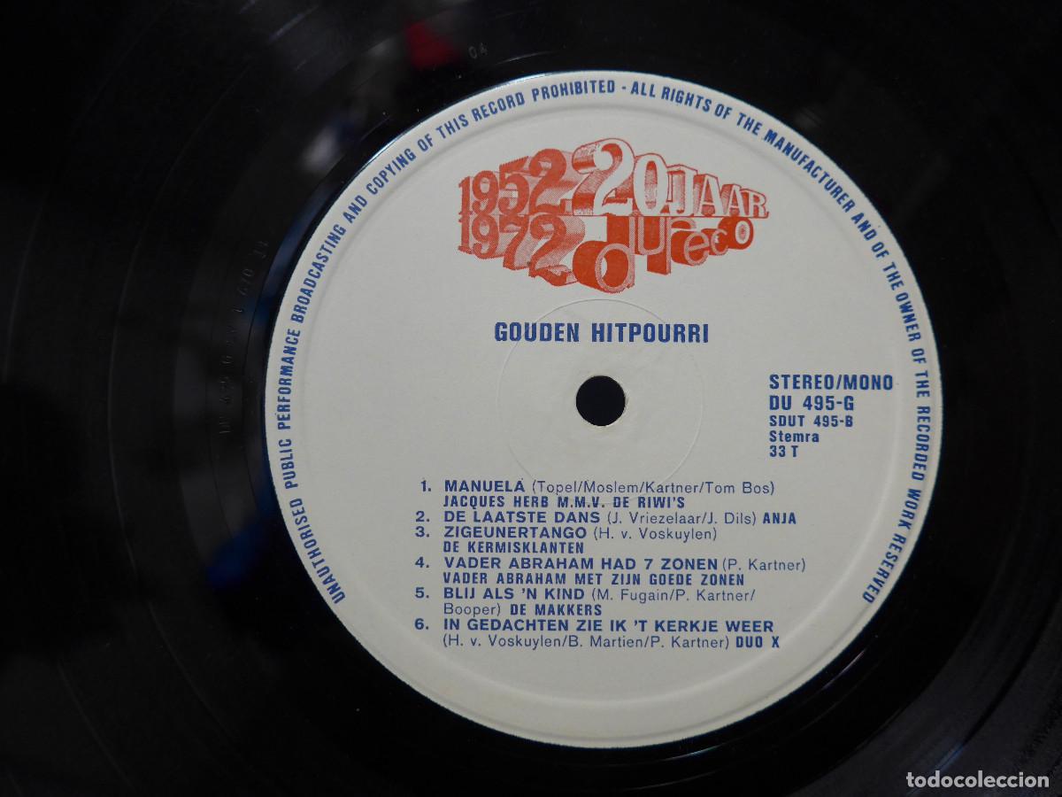 Discos de vinilo: GOUDEN HITPOURRI - Foto 9