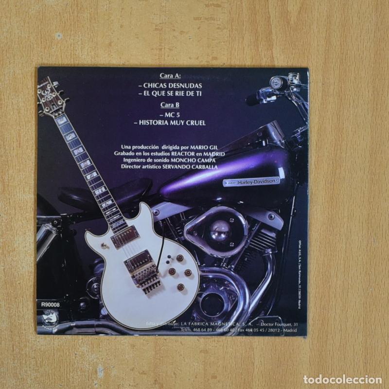Discos de vinilo: FANATICOS - CHICAS DESNUDAS + 2 - E - Foto 2