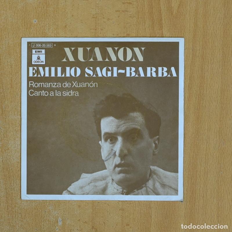 Discos de vinilo: EMILIO SAGI BARBA - XUANON - SINGLE - Foto 1