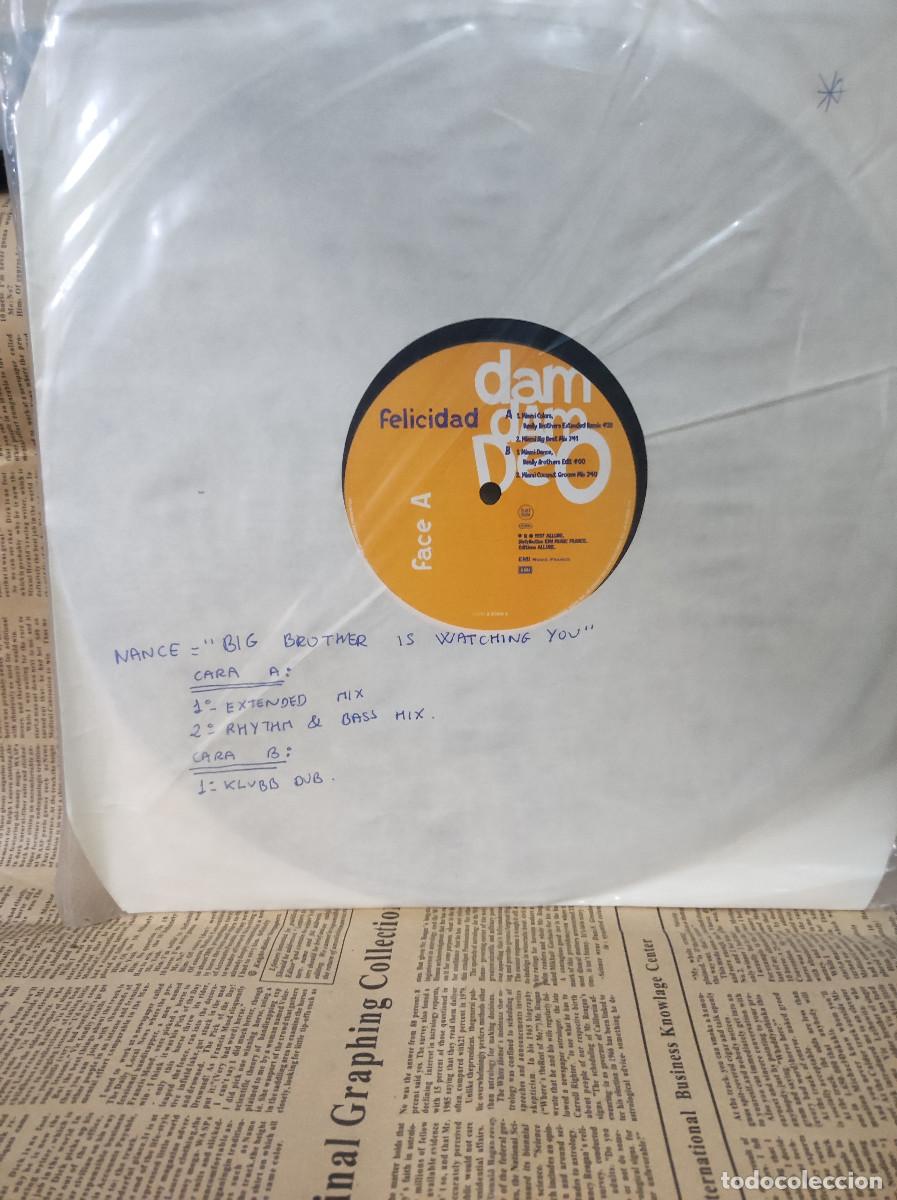 Discos de vinilo: Felicidad &ndash; Dam Dam Deo - Foto 1