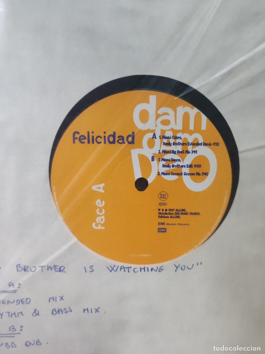 Discos de vinilo: Felicidad &ndash; Dam Dam Deo - Foto 2