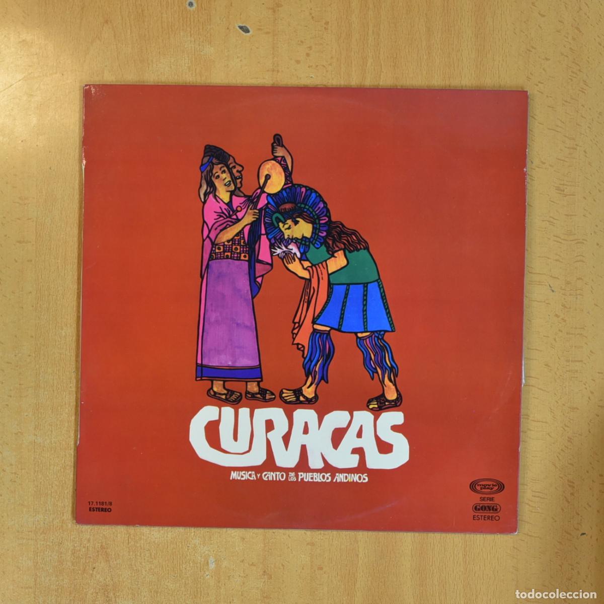 Vinyl records: CURACAS - MUSICA Y CANTO DE LOS PUEBLOS ANDINOS - LP