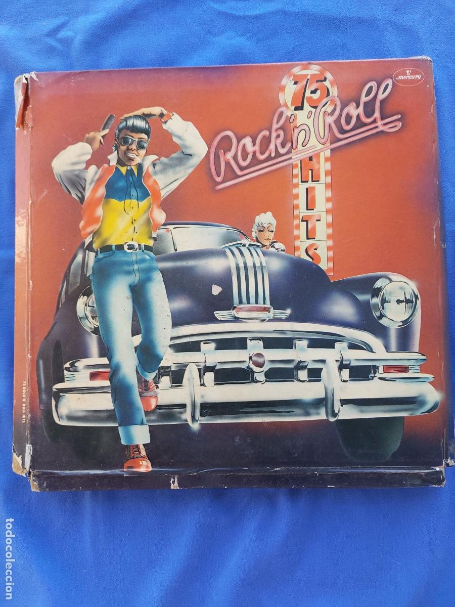Discos de vinilo: 75 ROCK&acute;N&acute; ROLL HITS - Foto 1