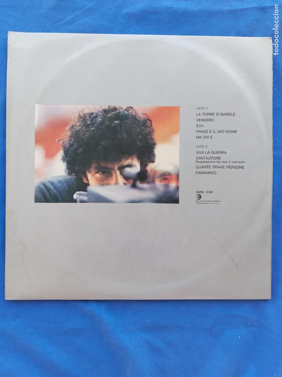 Discos de vinilo: EDOARDO BENNATO - LA TORRE DI BABELE - Foto 5