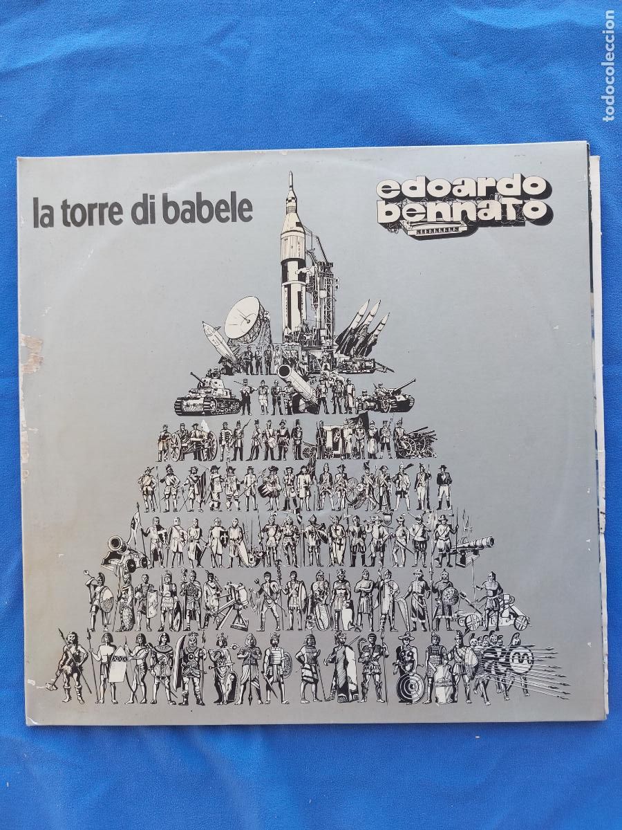 Discos de vinilo: EDOARDO BENNATO - LA TORRE DI BABELE - Foto 1