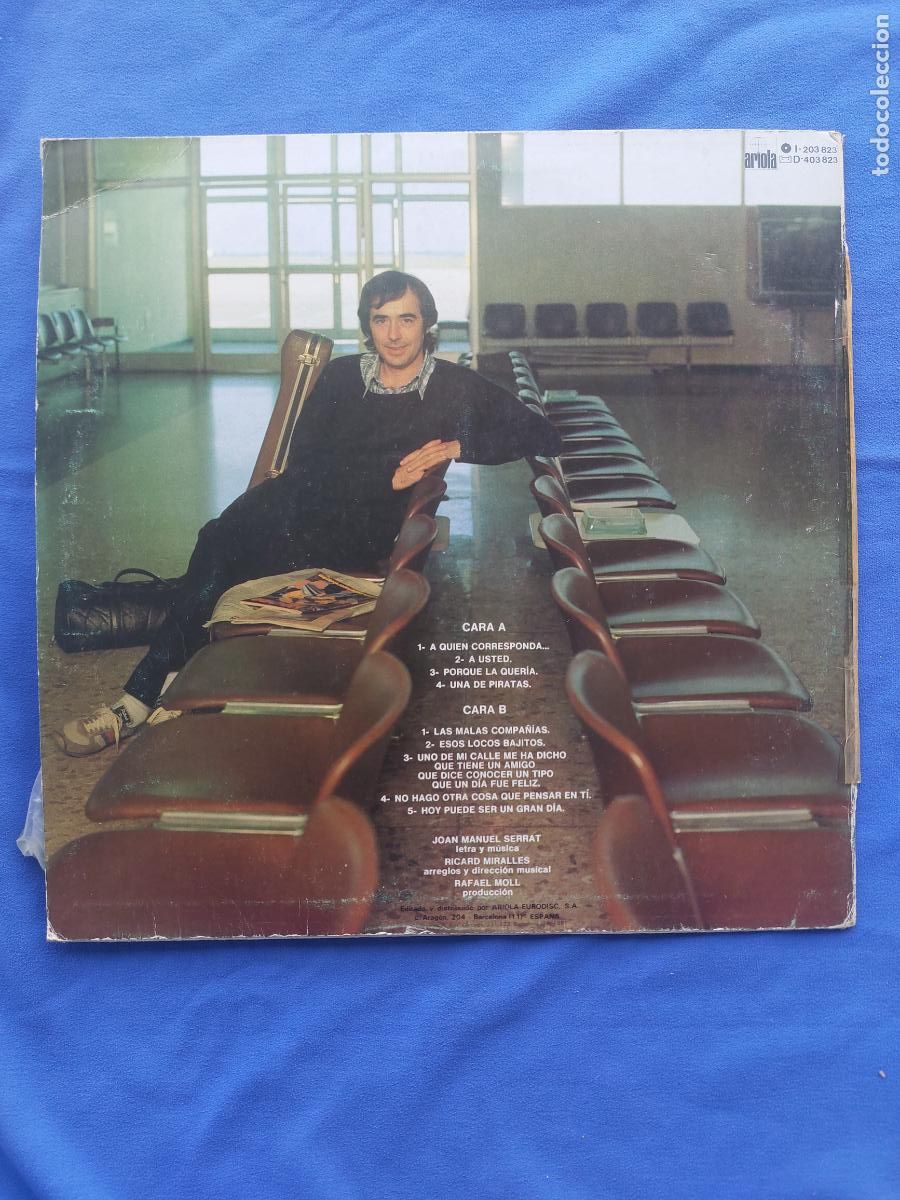 Discos de vinilo: SERRAT - EN TRANSITO - Foto 4