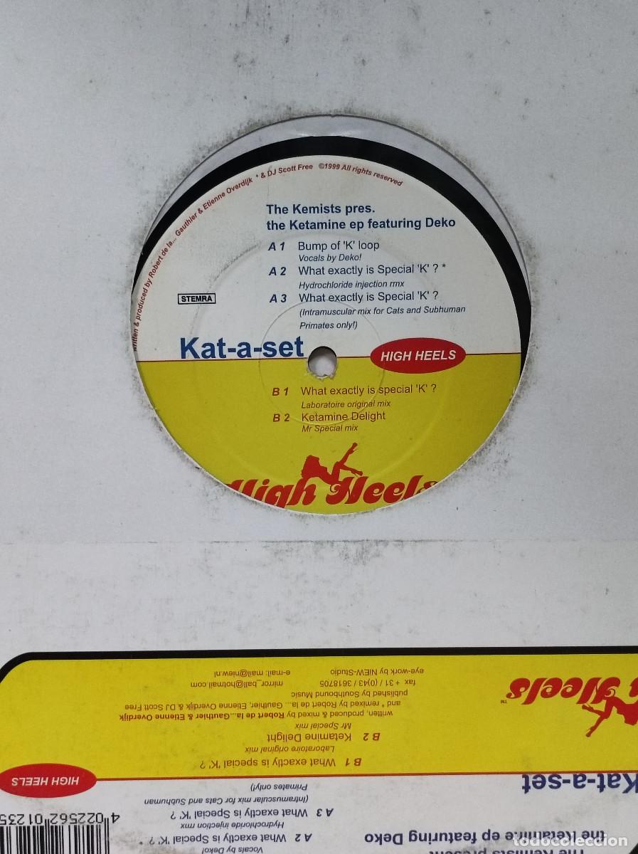 Discos de vinilo: The Kemists Featuring Deko &ndash; The Ketamine EP - Foto 2