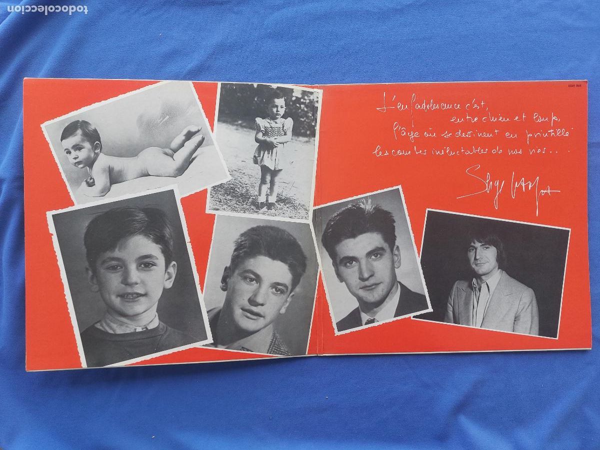 Discos de vinilo: SERGE LAMA - EUFADOLESCENCE - Foto 2