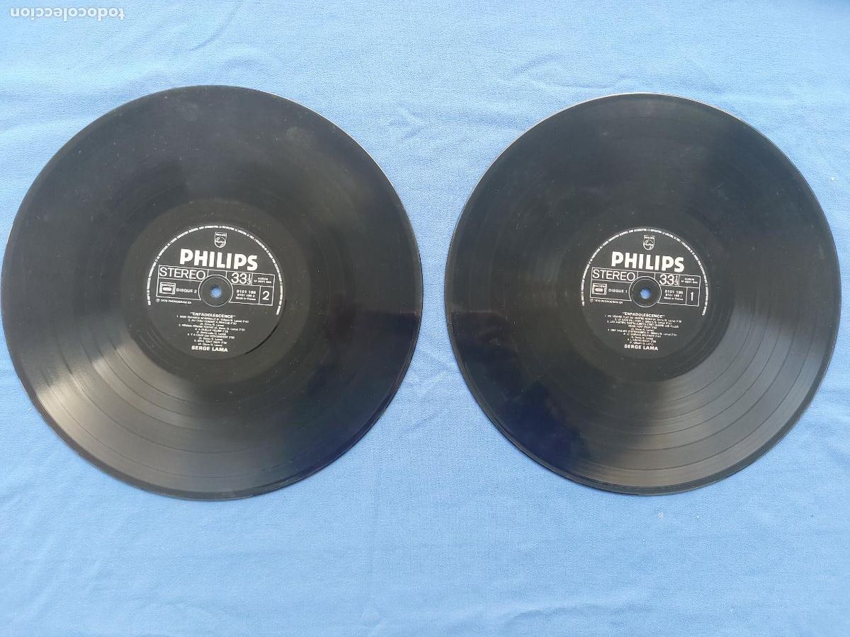 Discos de vinilo: SERGE LAMA - EUFADOLESCENCE - Foto 3