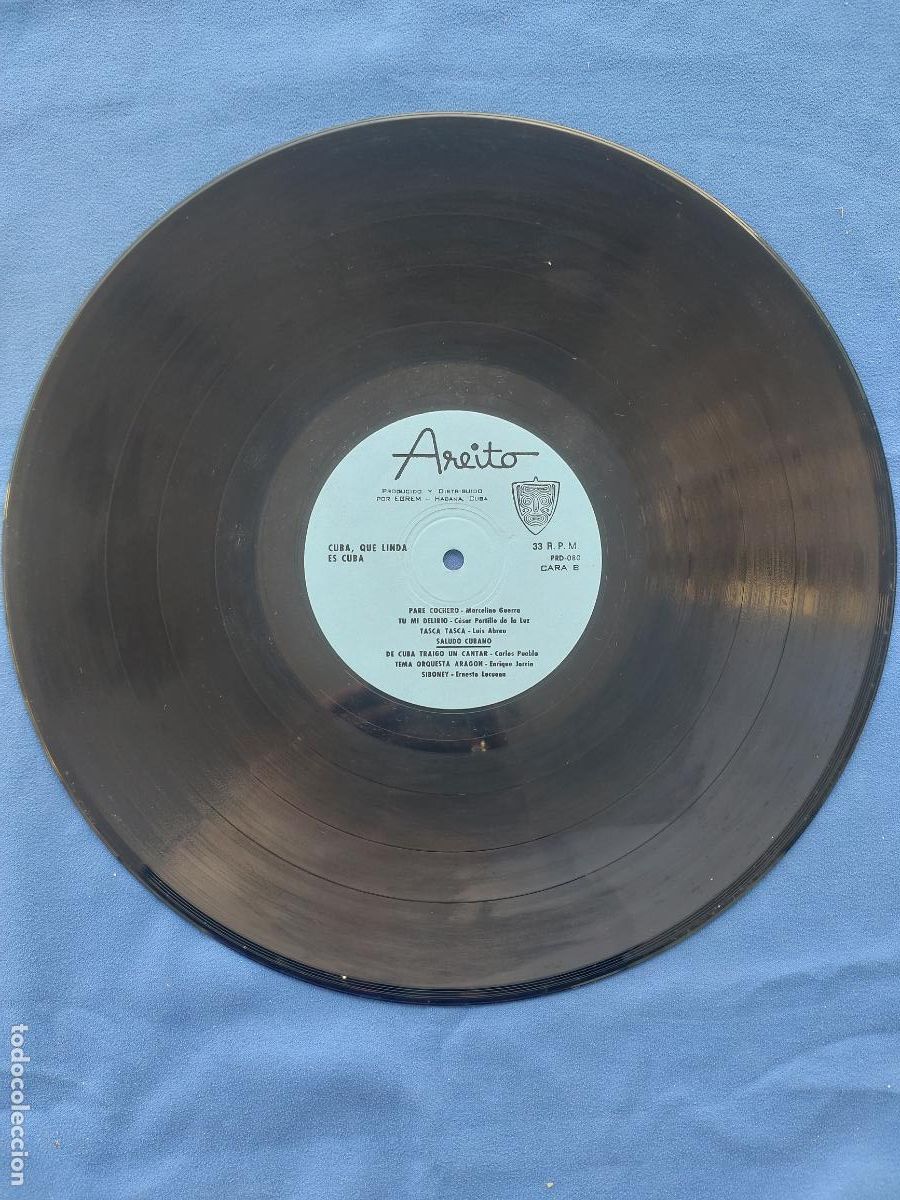 Discos de vinilo: CUBA- QUE LINDA ES CUBA - Foto 2