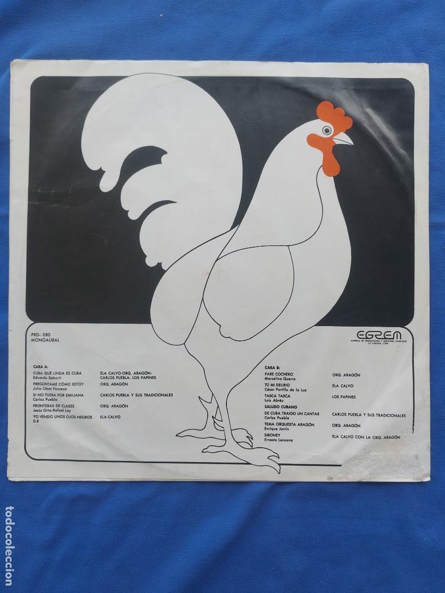 Discos de vinilo: CUBA- QUE LINDA ES CUBA - Foto 3