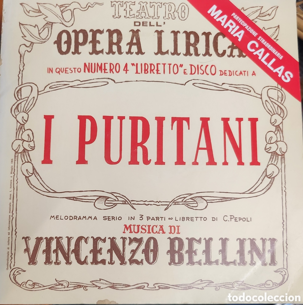 Discos de vinilo: I Puritani - Bellini, Vincenzo - Foto 1