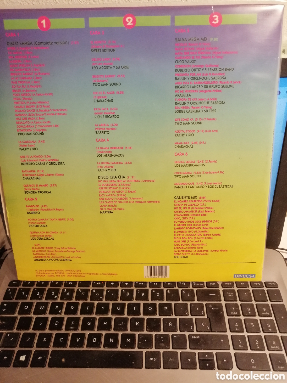 Discos de vinilo: Rico rico - 50 &eacute;xitos tropicales (Triple Lp) - Foto 2