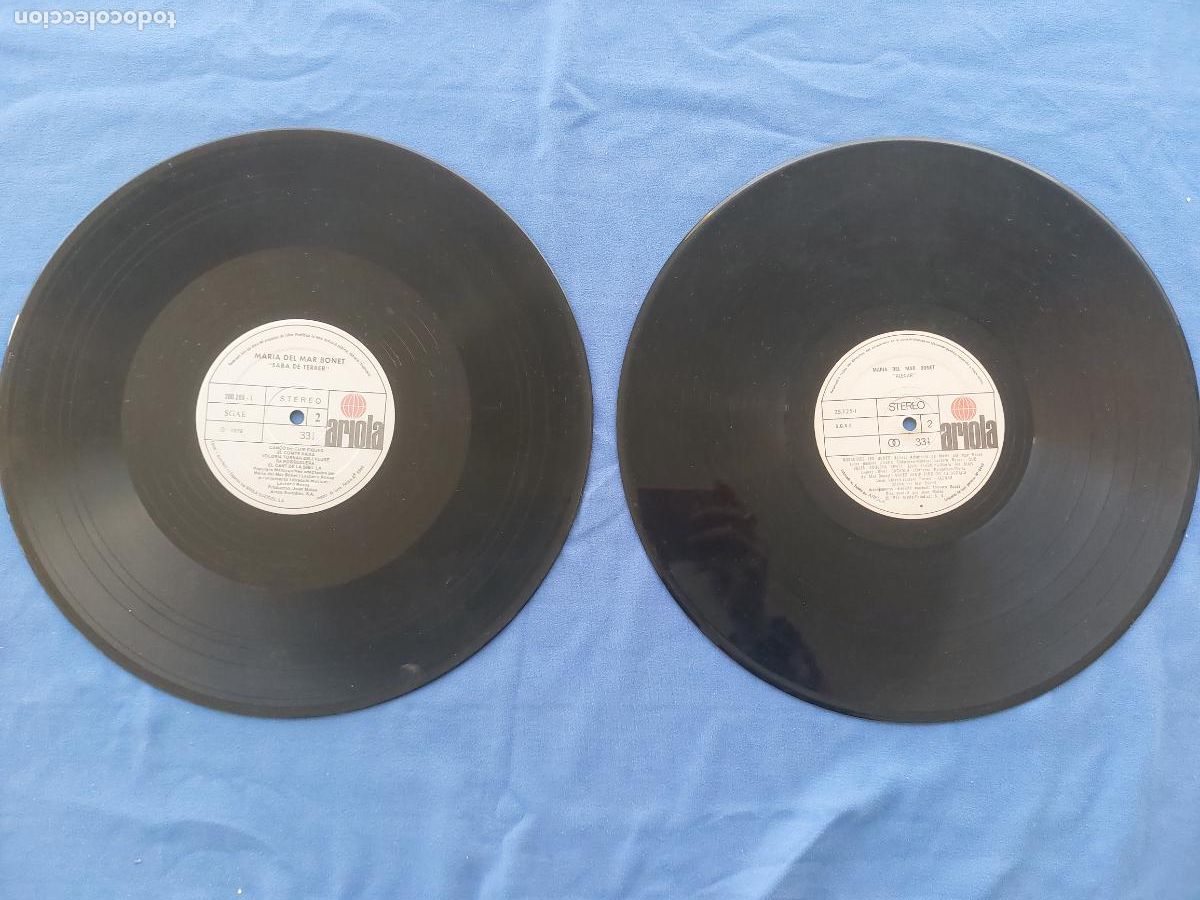 Discos de vinilo: MARIA DEL MAR BONET - ALENAR - Foto 3