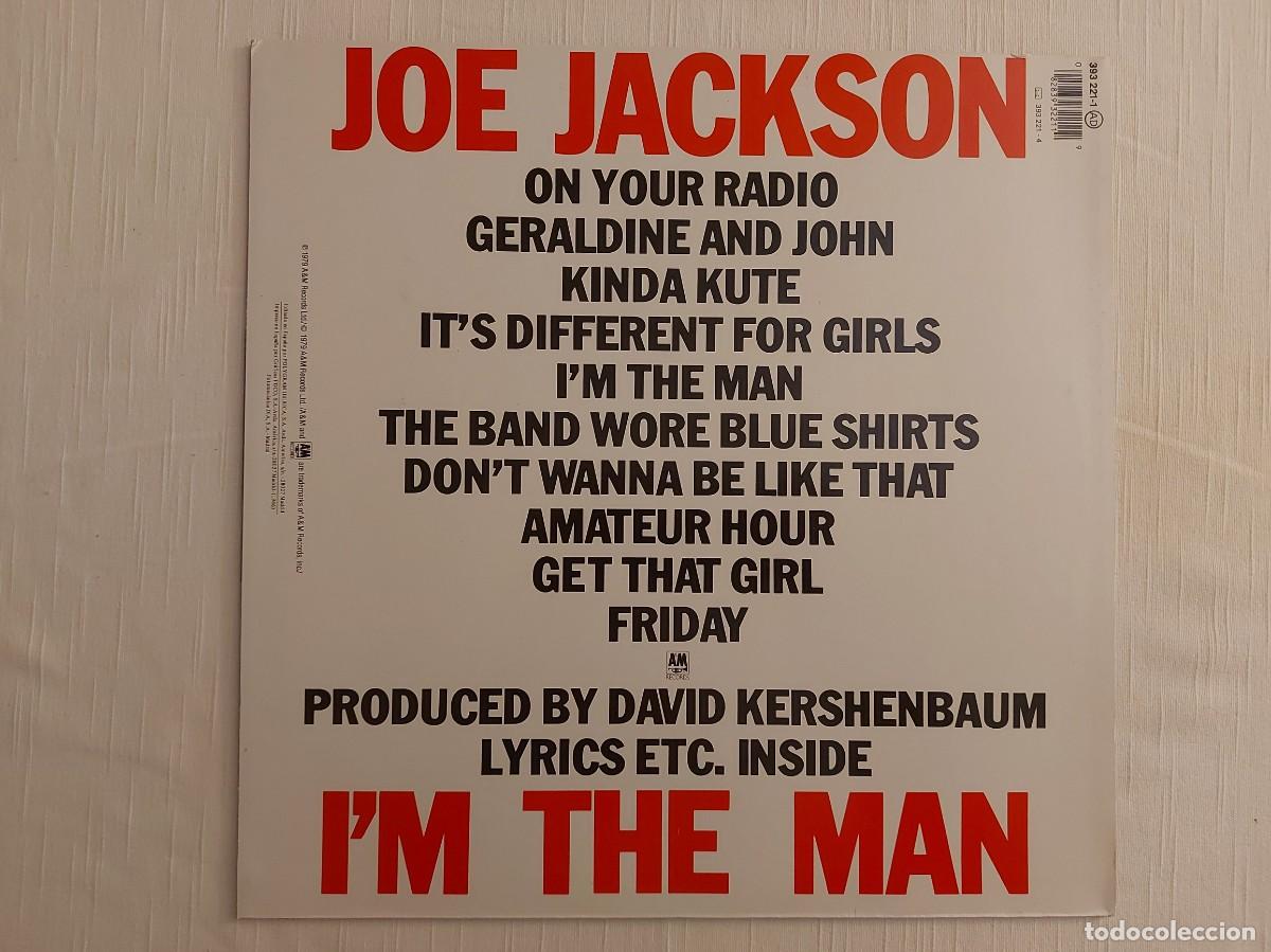 Discos de vinilo: LP Joe Jackson. Im the man - Foto 2
