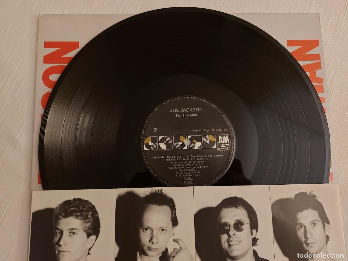 Discos de vinilo: LP Joe Jackson. Im the man - Foto 3