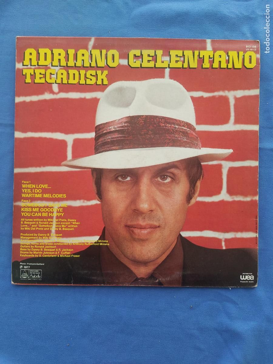 Discos de vinilo: ADRIANO CELENTANO - TECADISK - Foto 3