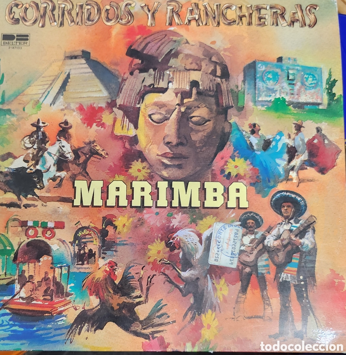 Discos de vinilo: Marimba (Corridos y Rancheras) - Foto 1