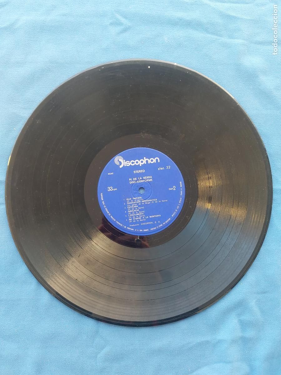 Discos de vinilo: PI DE LA SERRA - DISC-CONFORME - Foto 2