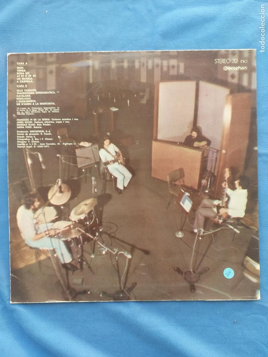 Discos de vinilo: PI DE LA SERRA - DISC-CONFORME - Foto 4