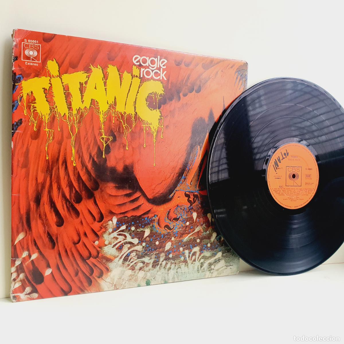 Discos de vinilo: LP/VINILO-TITANIC-EAGLE ROCK-COLECCIONISTAS - Foto 6