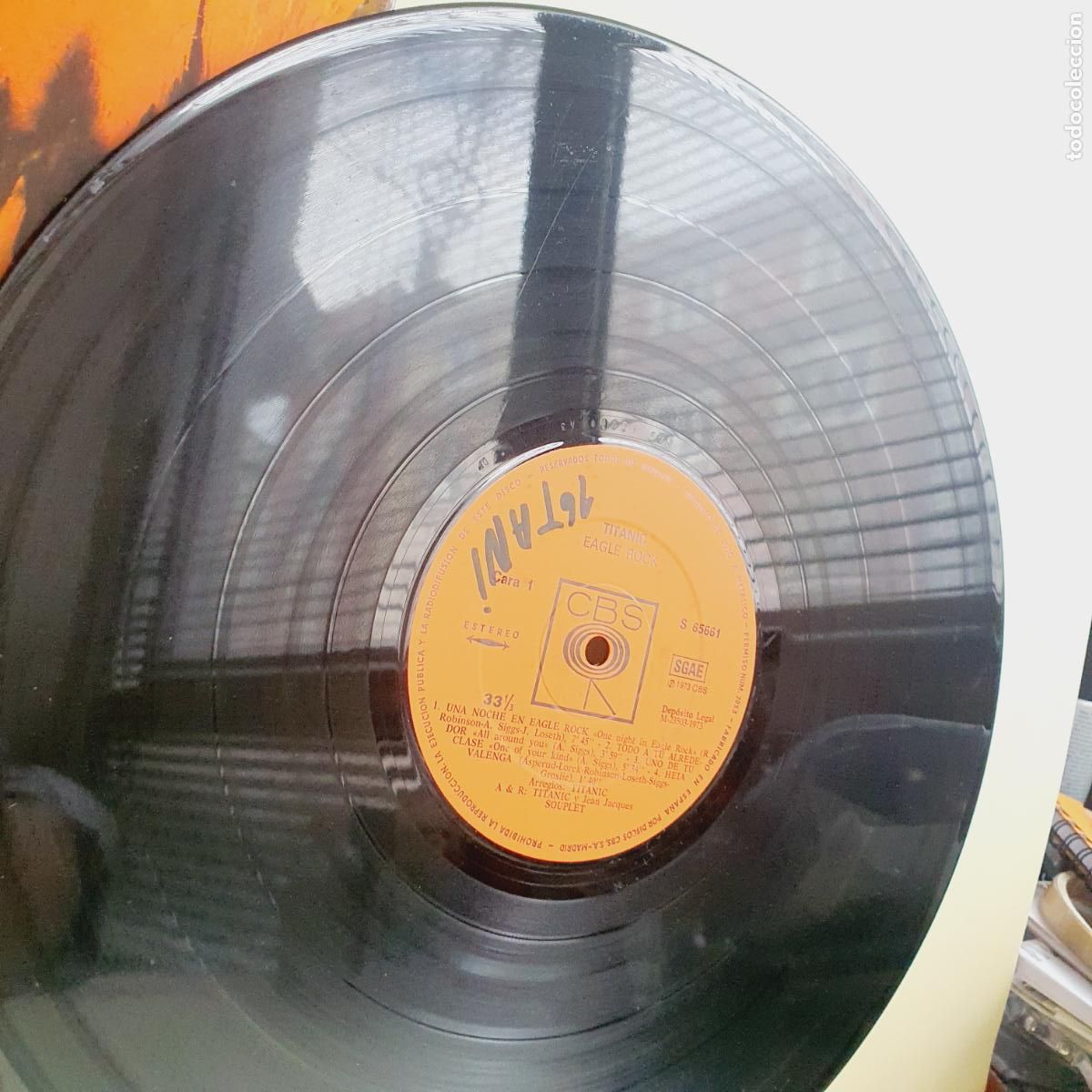 Discos de vinilo: LP/VINILO-TITANIC-EAGLE ROCK-COLECCIONISTAS - Foto 7