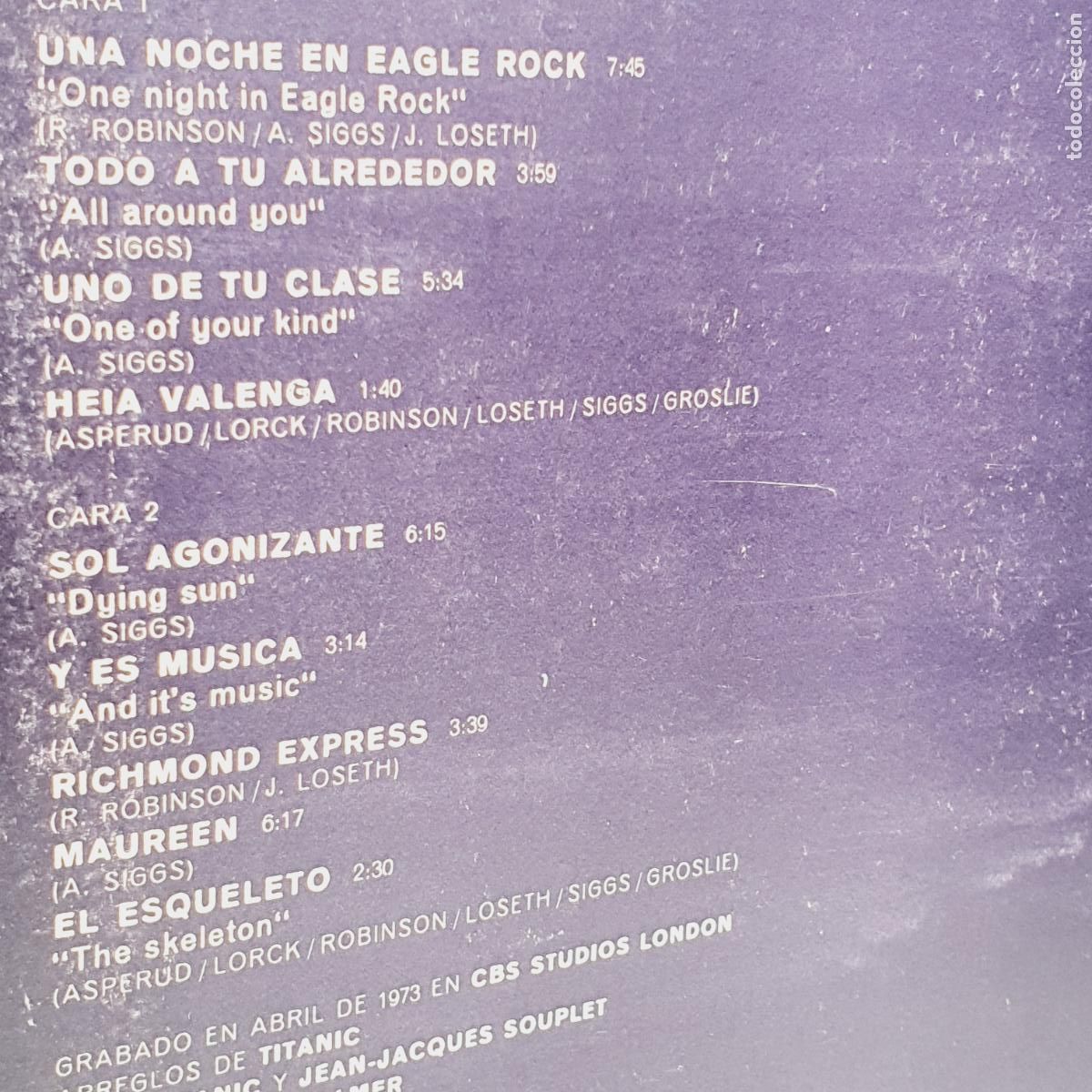Discos de vinilo: LP/VINILO-TITANIC-EAGLE ROCK-COLECCIONISTAS - Foto 13