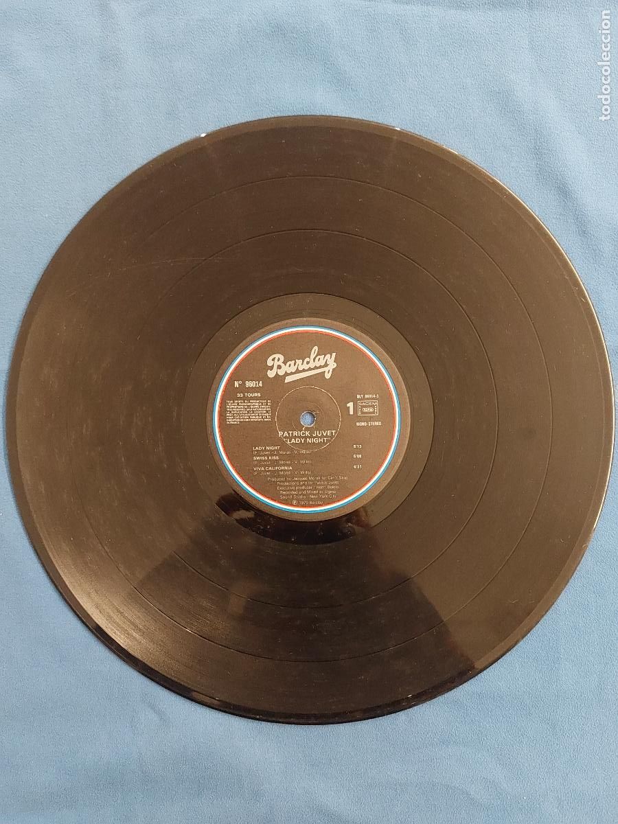 Discos de vinilo: PATRICK JUVET - LADY NIGHT - Foto 2