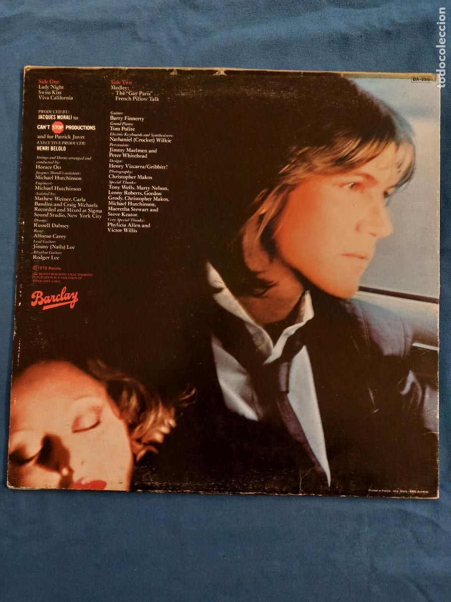 Discos de vinilo: PATRICK JUVET - LADY NIGHT - Foto 3