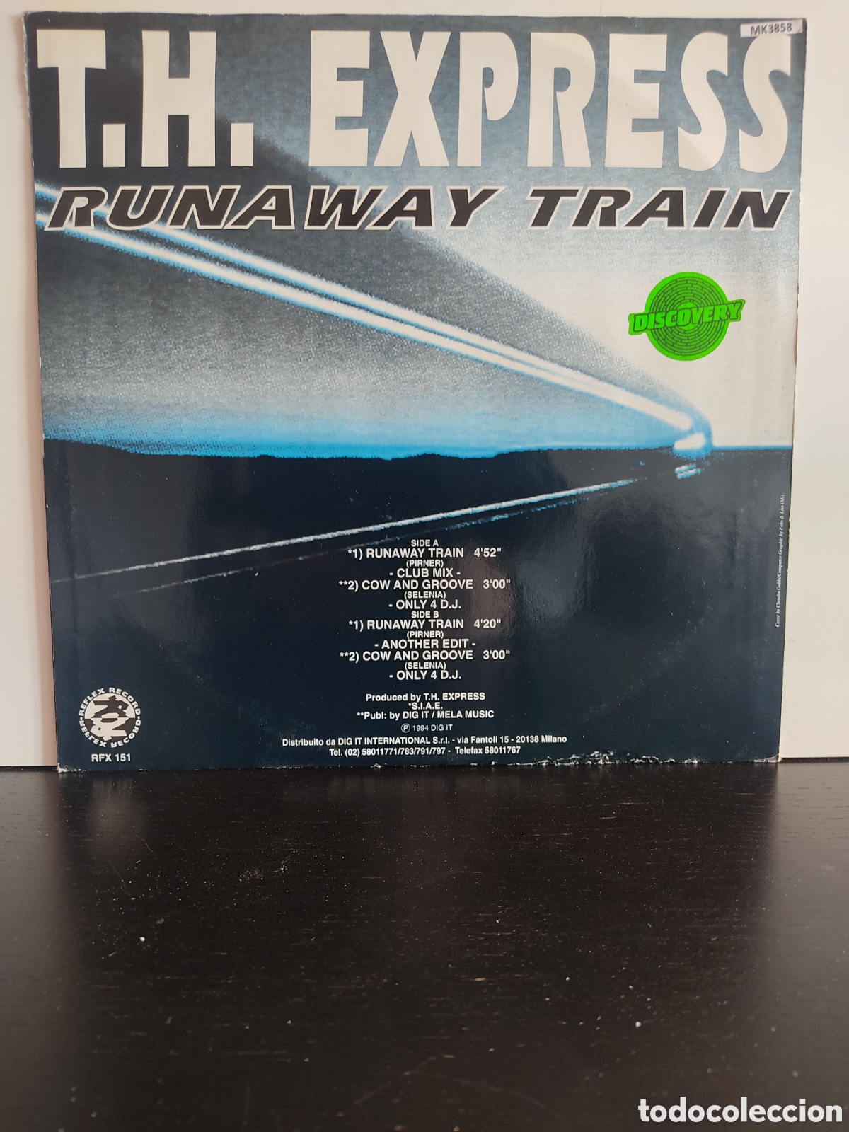 Discos de vinilo: T.H. Express &lrm;&ndash; Runaway Train - Foto 2