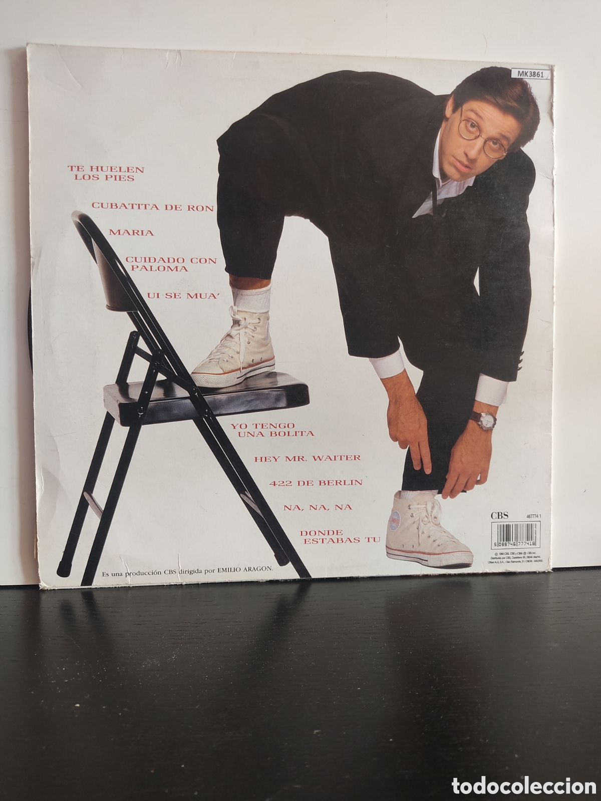 Discos de vinilo: Emilio Arag&oacute;n &lrm;&ndash; Te Huelen Los Pies - Foto 2